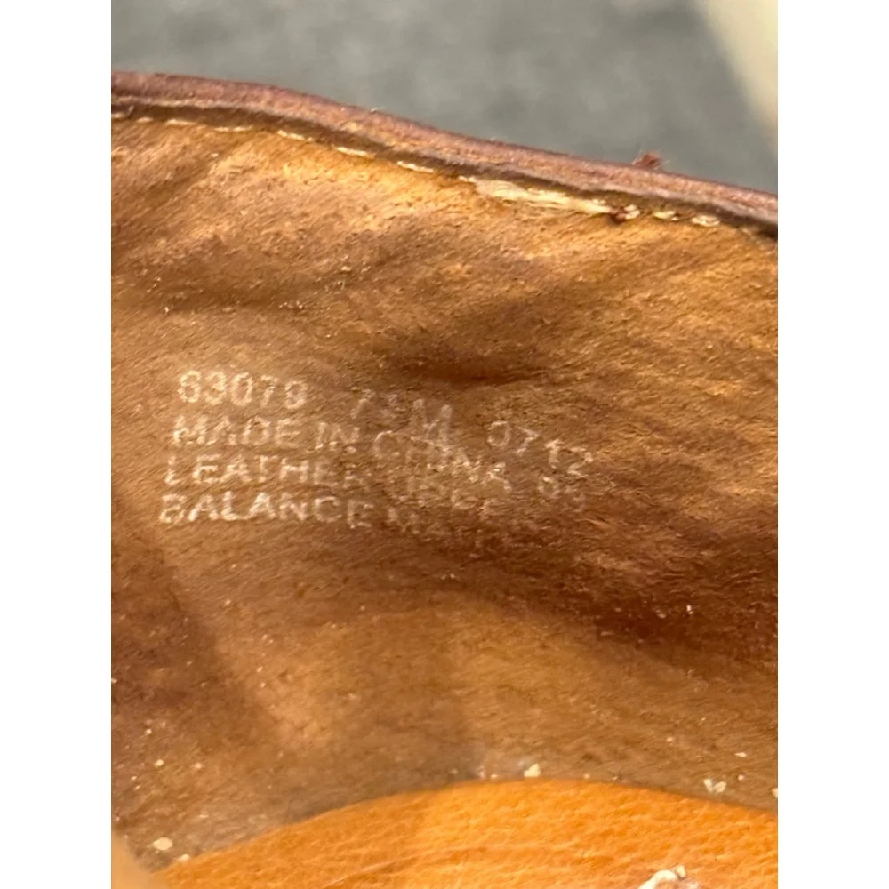Clarks Brown Leather Ankle Boots Block Heel Buckle Strap Stud Detail Size 7.5